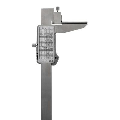 Digital skydelære 0-200x0,01 mm for måling af vægtykkelse